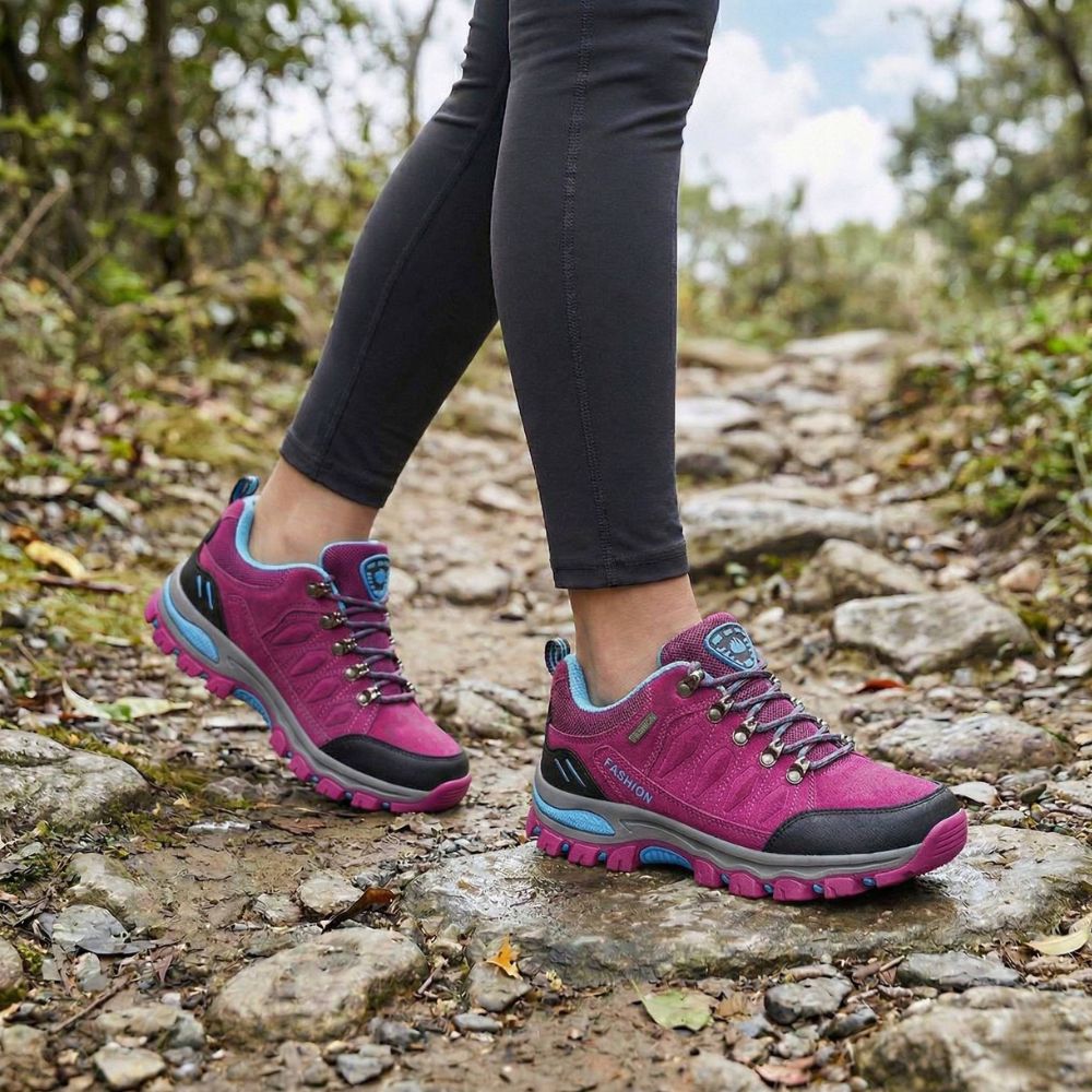Women’s Waterproof Durable Hiking Shoes with Grip Sole | Active Peaks