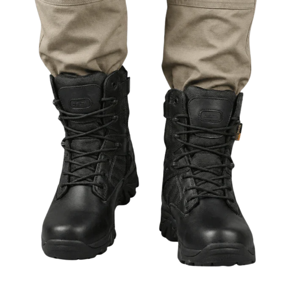 Men’s Lightweight Waterproof Tactical Hiking Shoes with Grip Sole