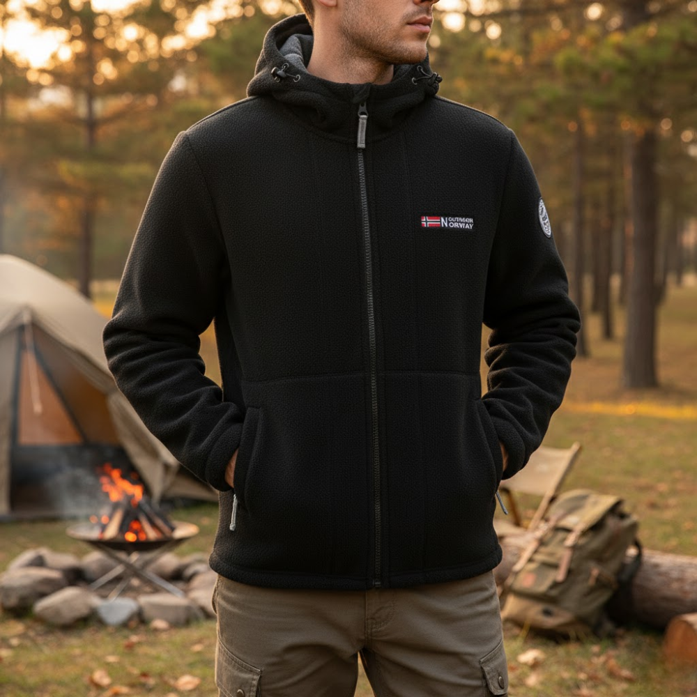 Men’s Fleece Jacket Windproof Breathable