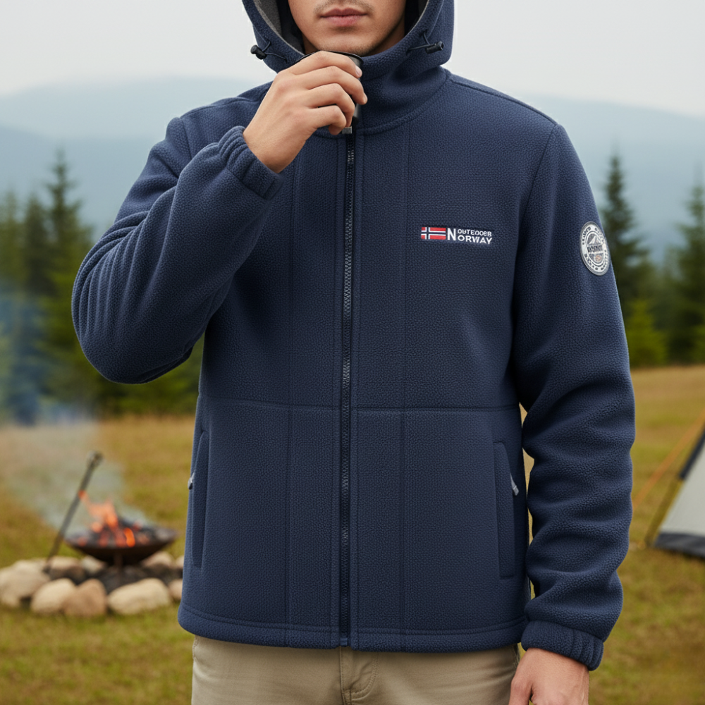 Men’s Fleece Jacket Windproof Breathable