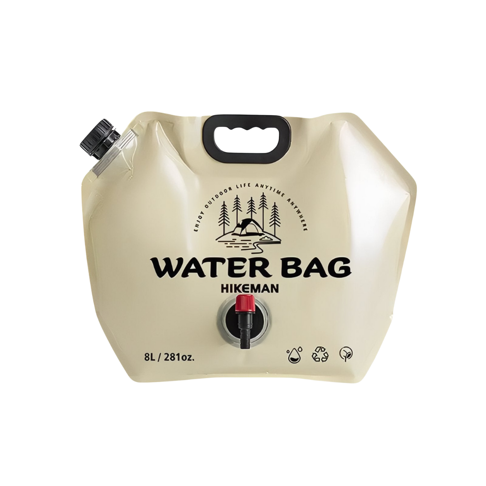 Foldable 8L Water Storage Bag with Tap