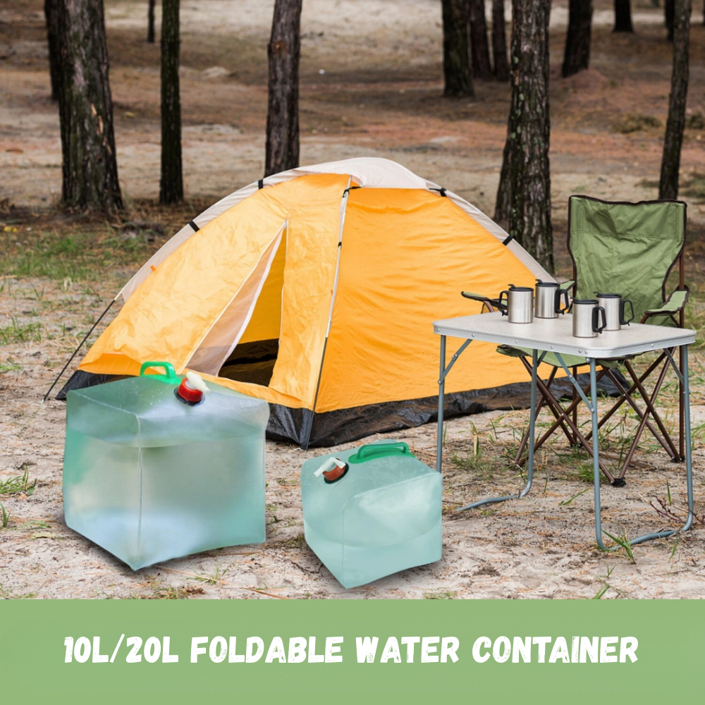 Foldable Water Container 10L Lightweight Durable | Active Peaks