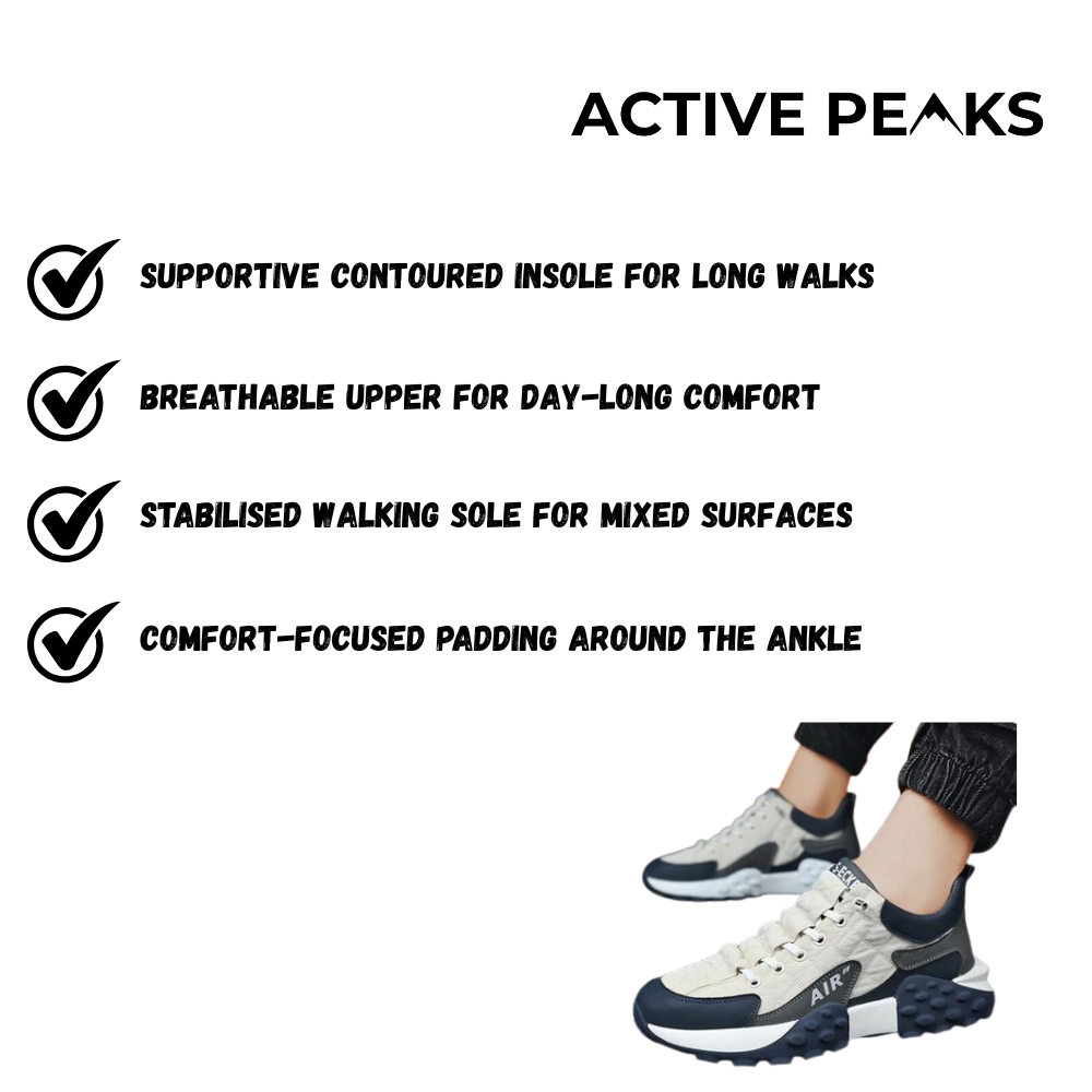 Men’s Supportive Walking Shoes with Breathable Uppers | Active Peaks