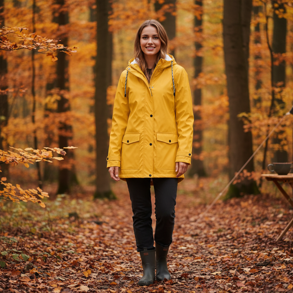 Women’s Waterproof Windproof Jacket with Hood | Active Peaks