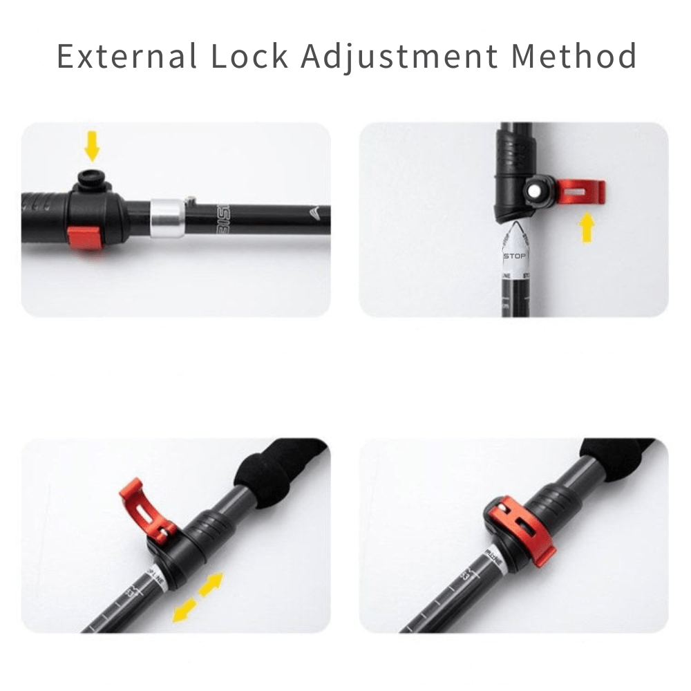 Adjustable Lightweight Trekking Poles | Active Peaks - Active Peaks