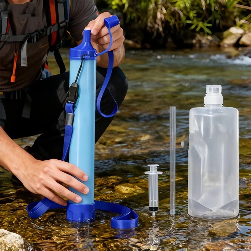 Water Filter Straw Lightweight Emergency Purifier | Active Peaks - Active Peaks