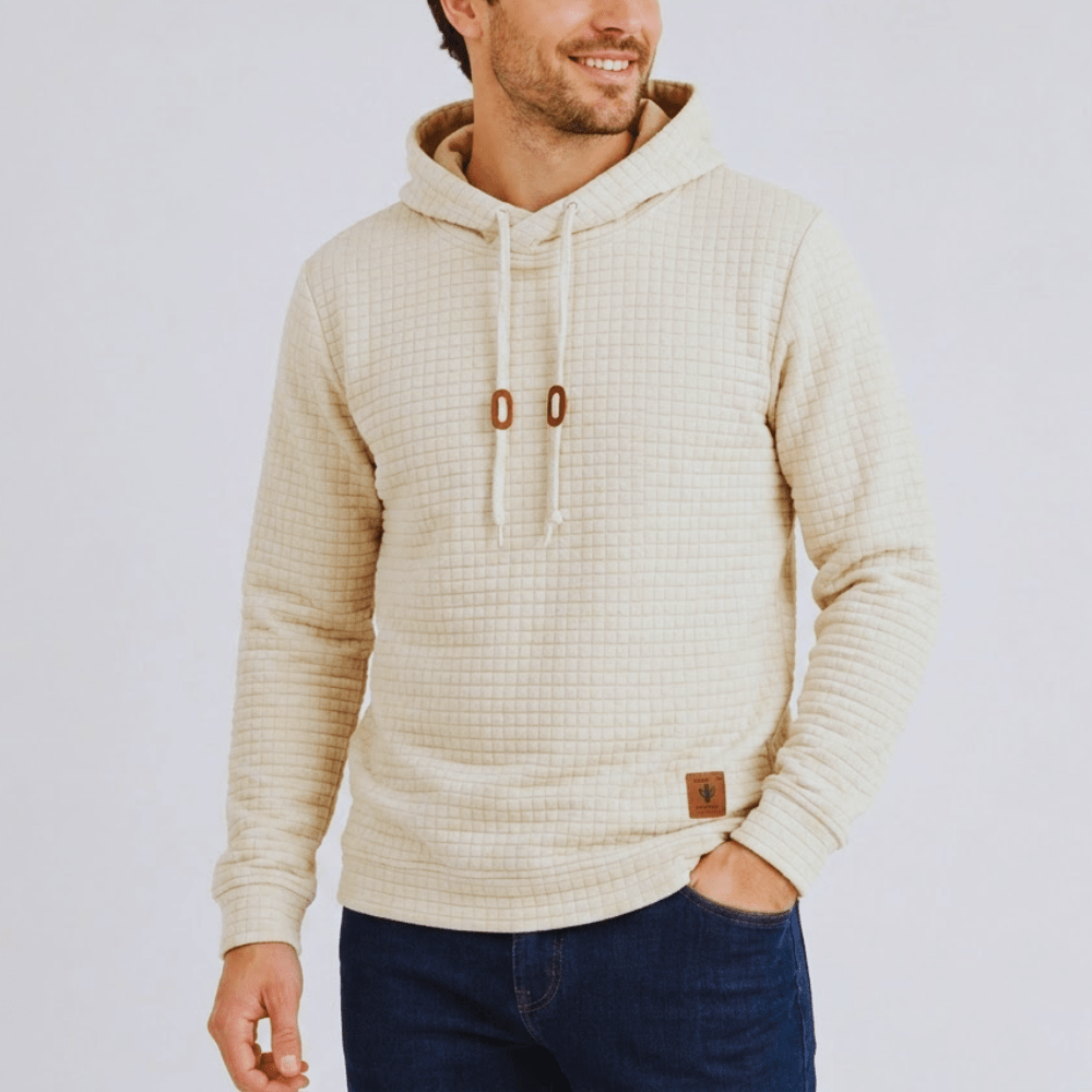 Hooded Sweatshirt – Lightweight Textured Cotton | Active Peaks - Active Peaks