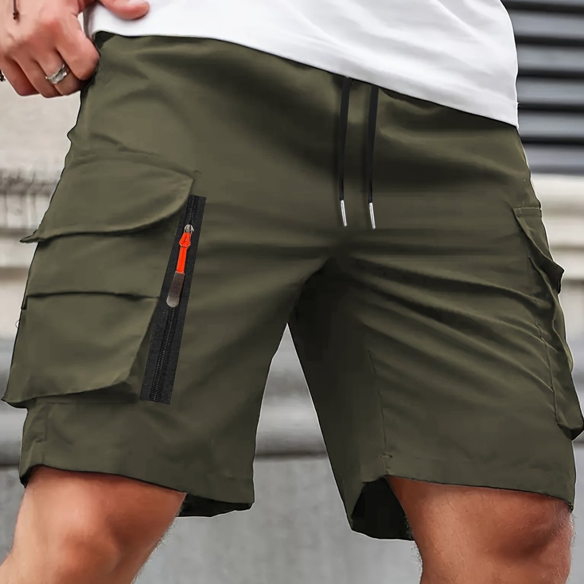 Lightweight Zip - Pocket Cargo Shorts for Men | Active Peaks - Active Peaks