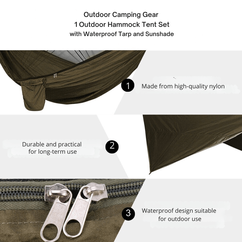 Lightweight Camping Hammock with Accessories | Active Peaks - Active Peaks