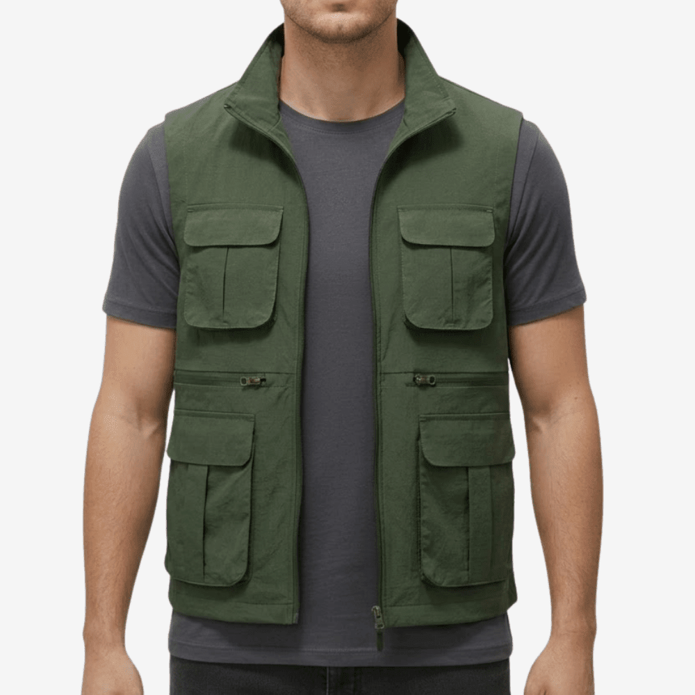 Lightweight Travel Vest – Multi - Pocket & Quick - Dry | Active Peaks - Active Peaks