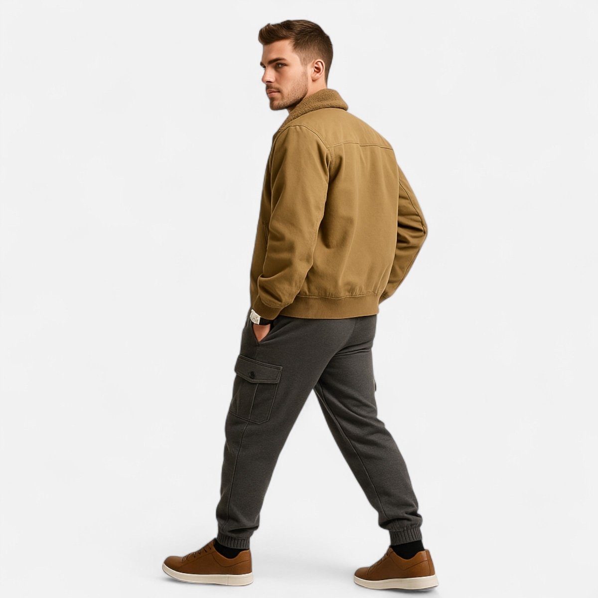 Men’s Durable Cotton Outdoor Jacket | Active Peaks - Active Peaks