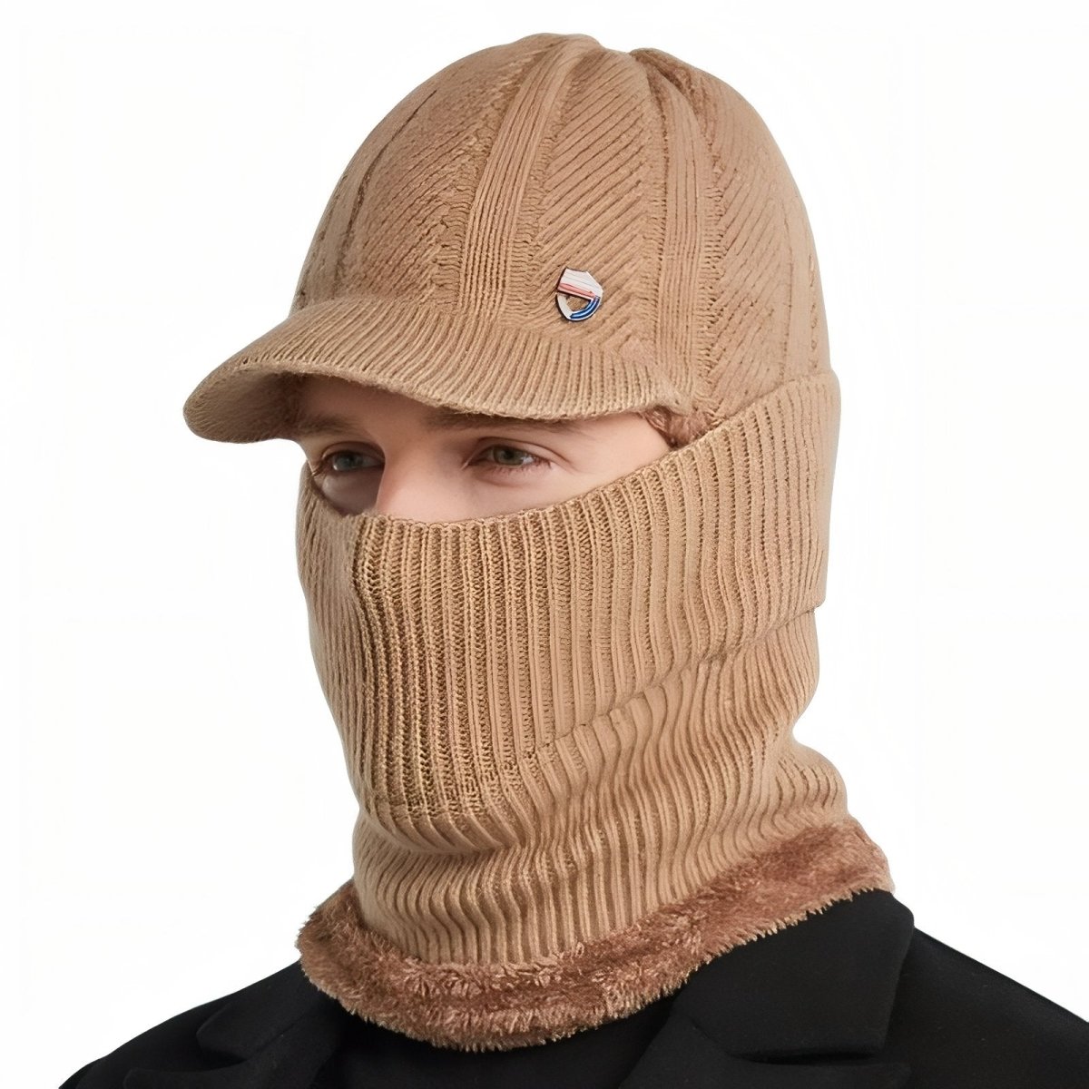 Thermal Winter Balaclava with Integrated Visor - Active Peaks