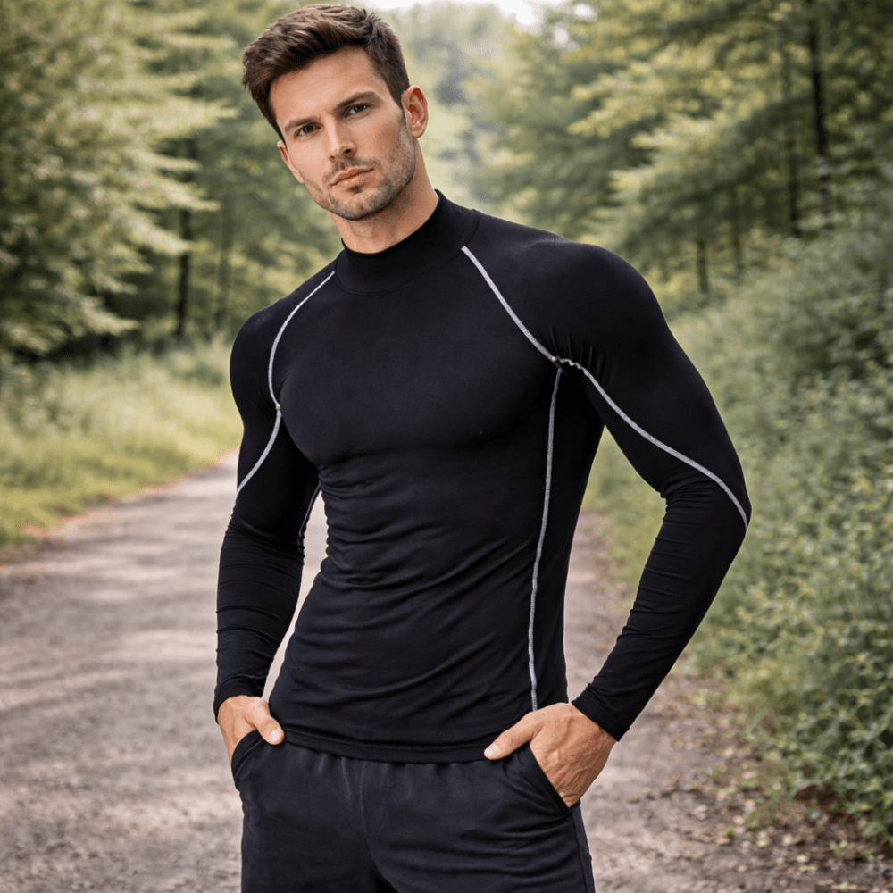 Compression Top Lightweight Quick - Drying Long Sleeve | Active Peaks - Active Peaks