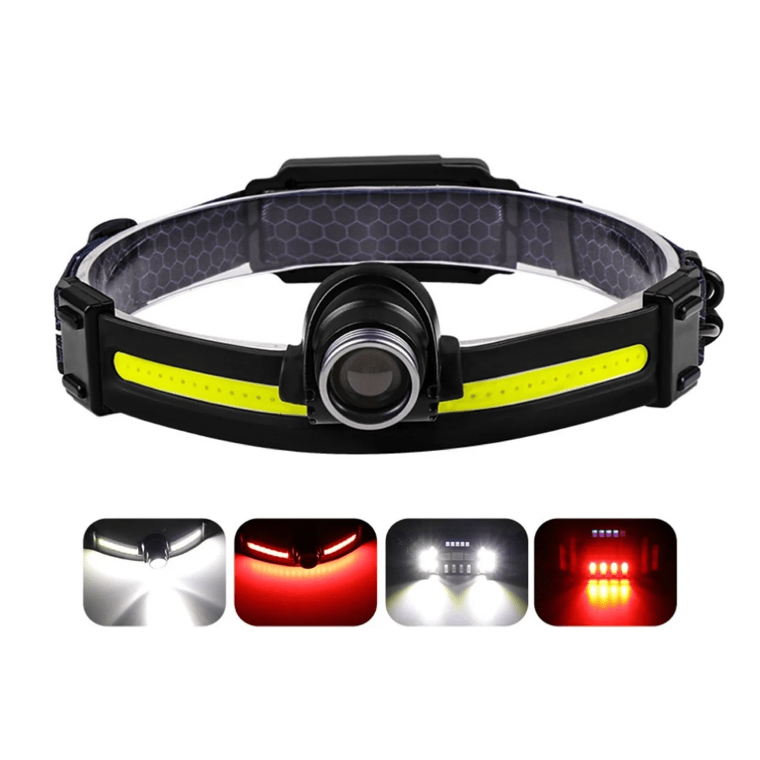 Rechargeable Waterproof LED Head Torch | Active Peaks - Active Peaks