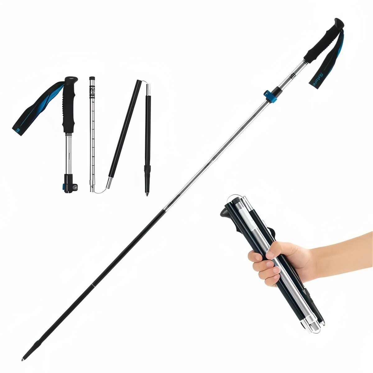 Folding Lightweight Trekking Poles | Active Peaks - Active Peaks