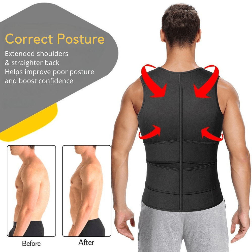 Compression Training Vest for Men – Lightweight & Breathable - Active Peaks