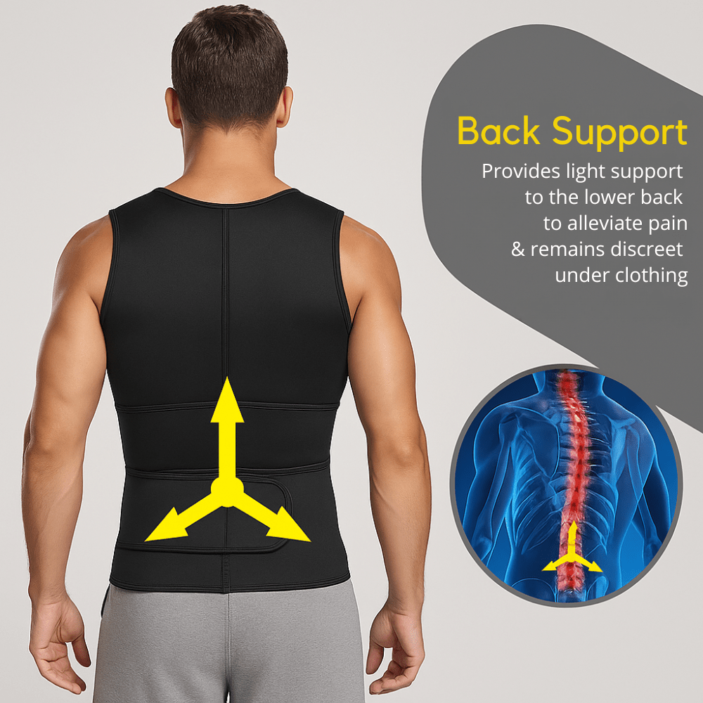Compression Training Vest for Men – Lightweight & Breathable - Active Peaks