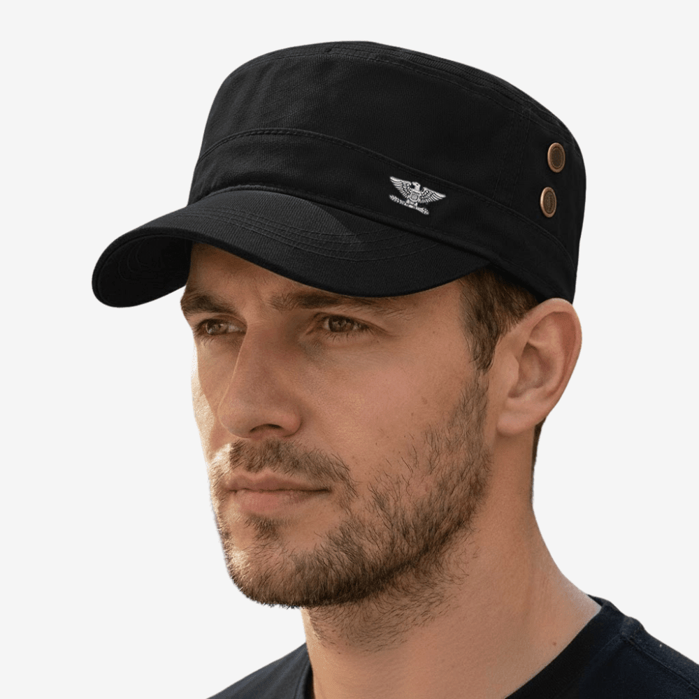 Breathable Cotton Outdoor Cap with Curved Peak - Active Peaks