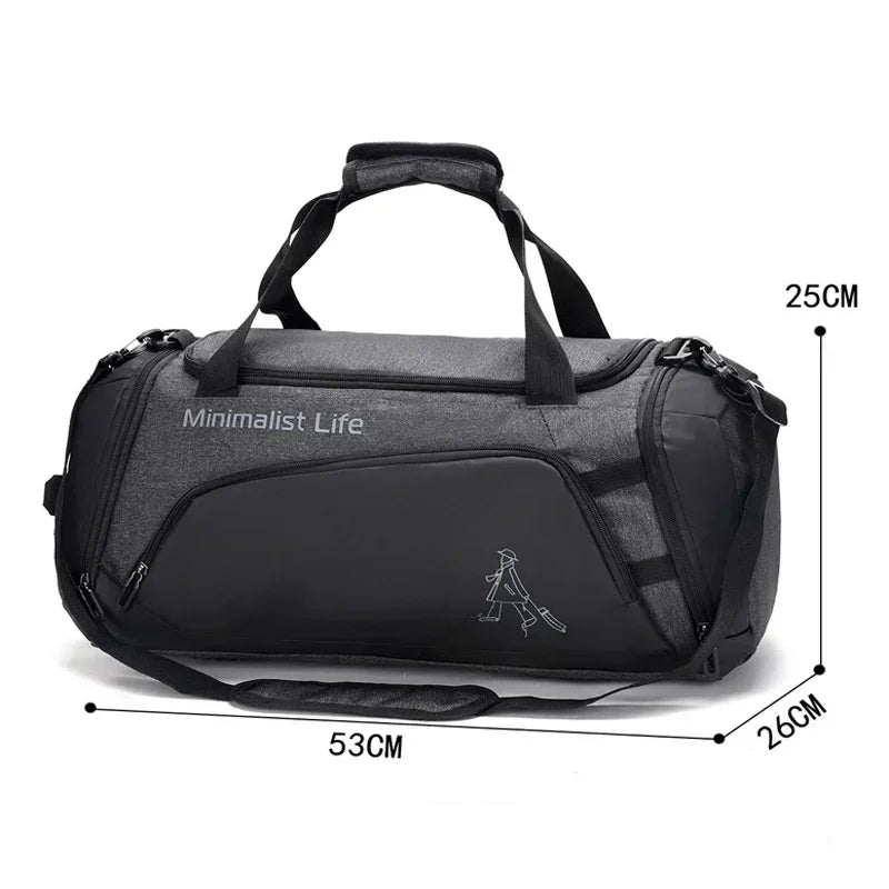 Water - Resistant Training Duffel Bag with Multiple Compartments | Active Peaks - Active Peaks