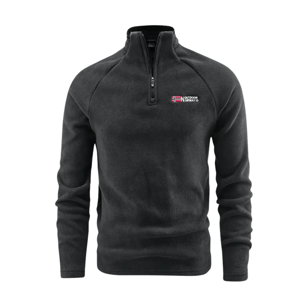 Men’s Thermal Fleece Half - Zip Jacket Breathable | Active Peaks - Active Peaks