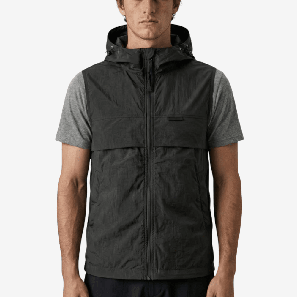 Lightweight Hooded Sleeveless Vest - Active Peaks