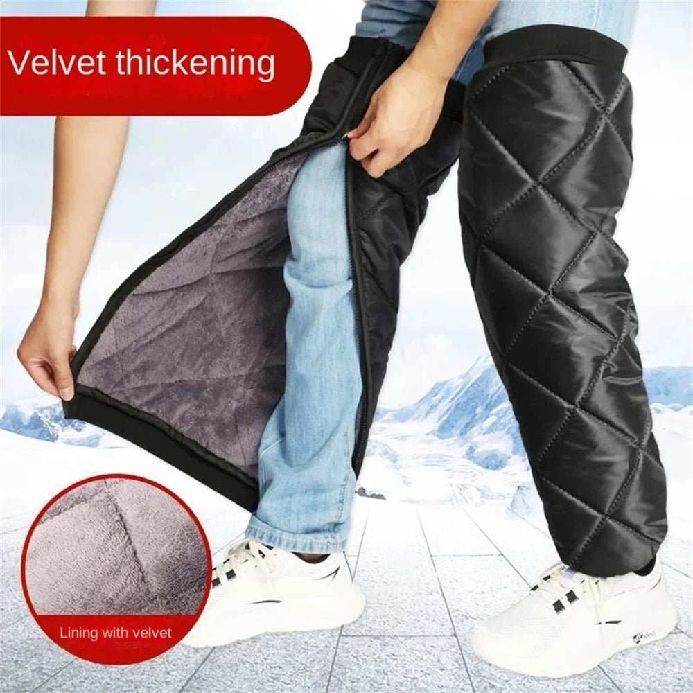 Water - Resistant Thermal Leg Warmers with Knee Protection | Active Peaks - Active Peaks