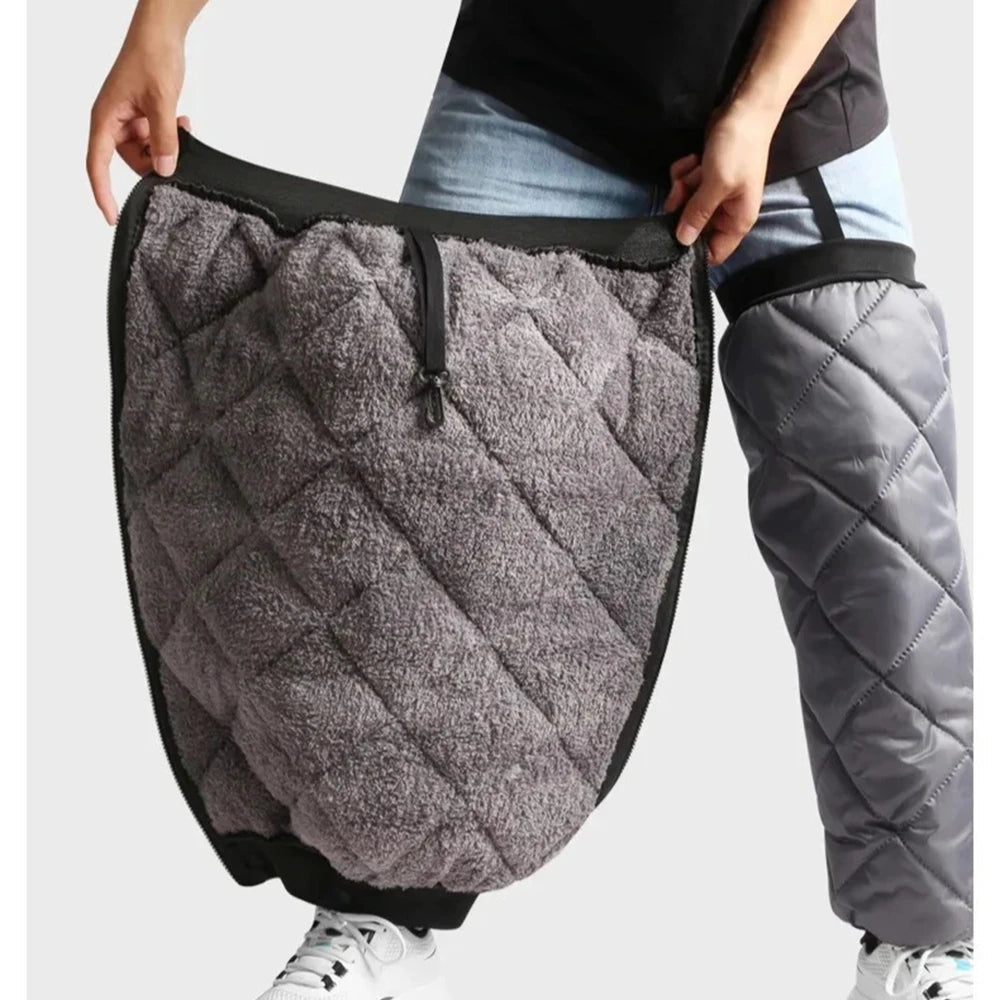 Water - Resistant Thermal Leg Warmers with Knee Protection | Active Peaks - Active Peaks
