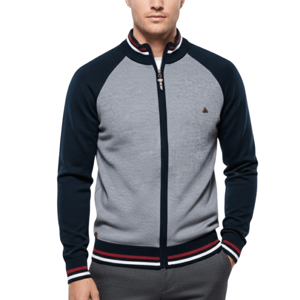 Men’s Lightweight Cotton Outdoor Zip Sweater | Active Peaks - Active Peaks