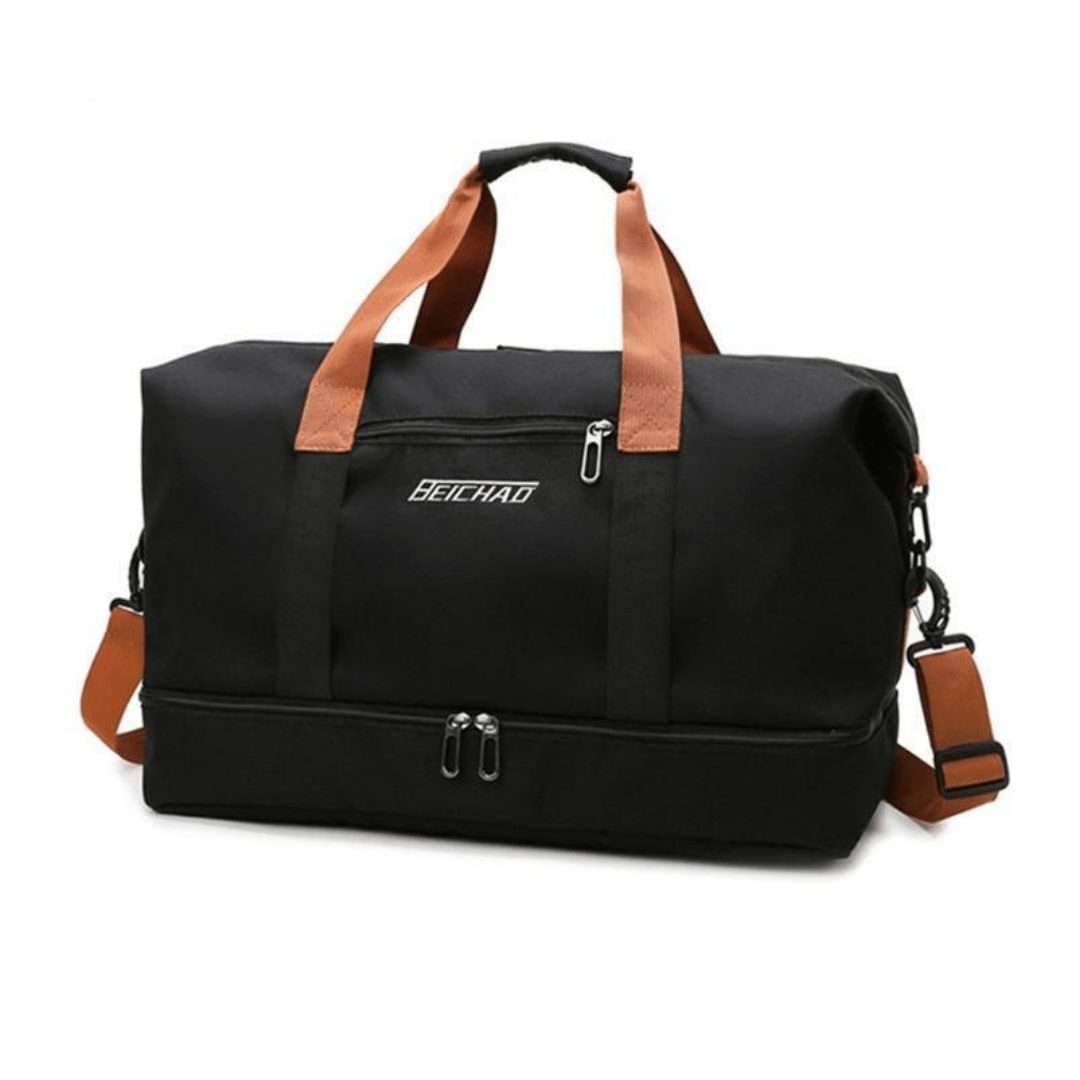 Sports Travel Bag – Durable and Water - Resistant with Separate Shoe Compartment - Active Peaks