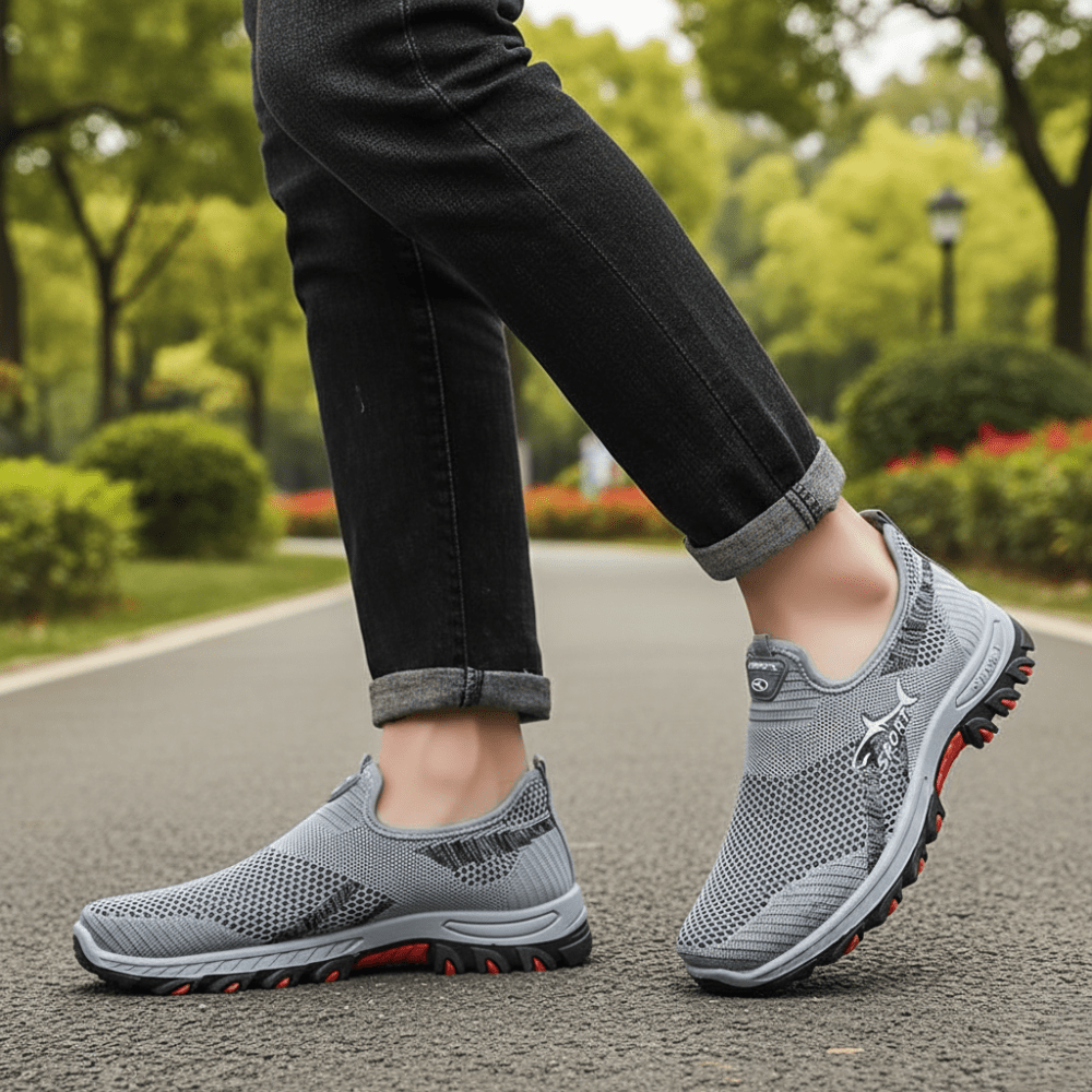 Men's Slip - On Walking Shoes – Breathable Lightweight | Active Peaks - Active Peaks