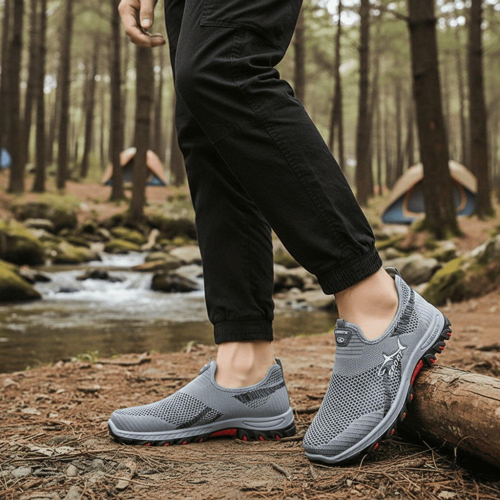 Men's Slip - On Walking Shoes – Breathable Lightweight | Active Peaks - Active Peaks
