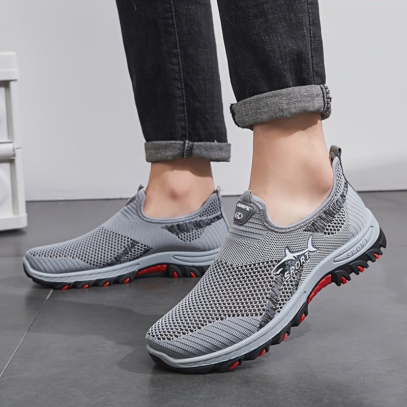 Men's Slip - On Walking Shoes – Breathable Lightweight | Active Peaks - Active Peaks