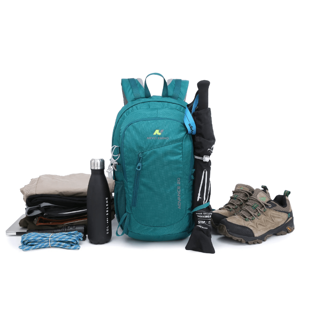 Durable 22L Hiking Backpack with Breathable Back Panel - Active Peaks