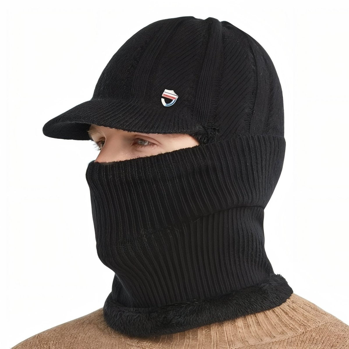 Thermal Winter Balaclava with Integrated Visor - Active Peaks