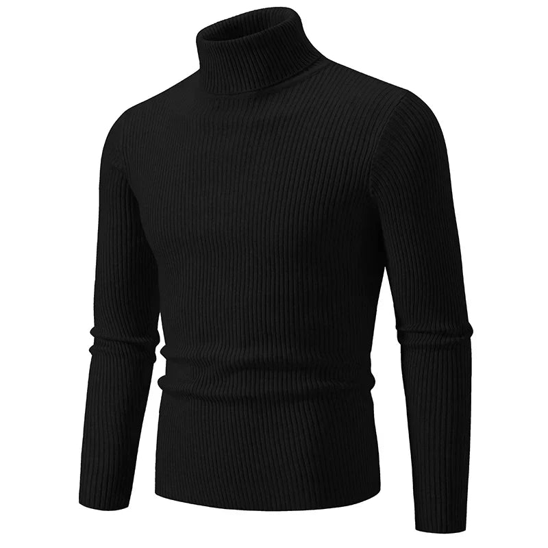 Men’s Ribbed Turtleneck Sweater | Active Peaks - Active Peaks