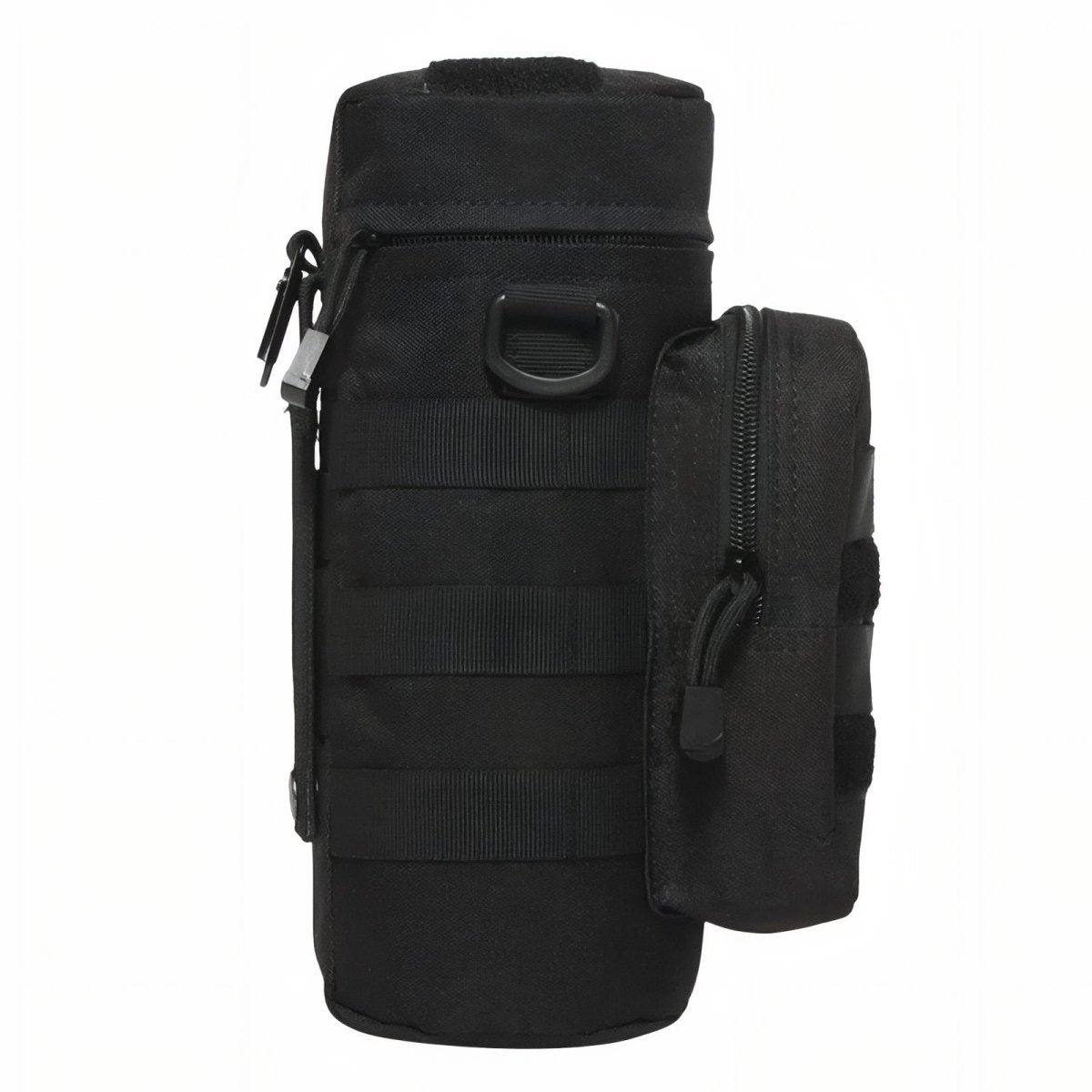 Durable MOLLE Tactical Bottle Holder with Accessory Pocket - Active Peaks