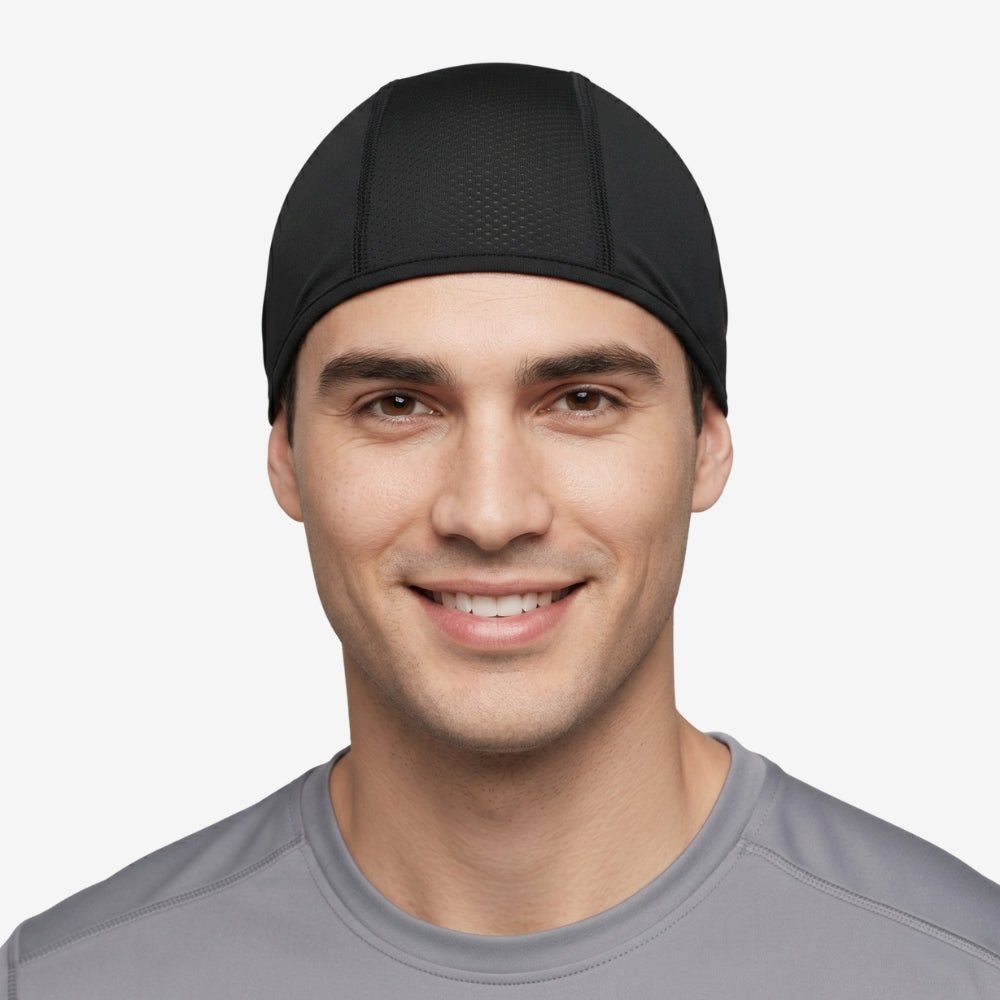 Breathable Cycling Skull Cap – Lightweight Mesh Design | Active Peaks - Active Peaks