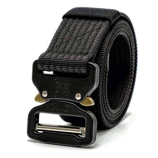 Adjustable Tactical Belt – Durable Nylon Outdoor Utility Fit - Active Peaks