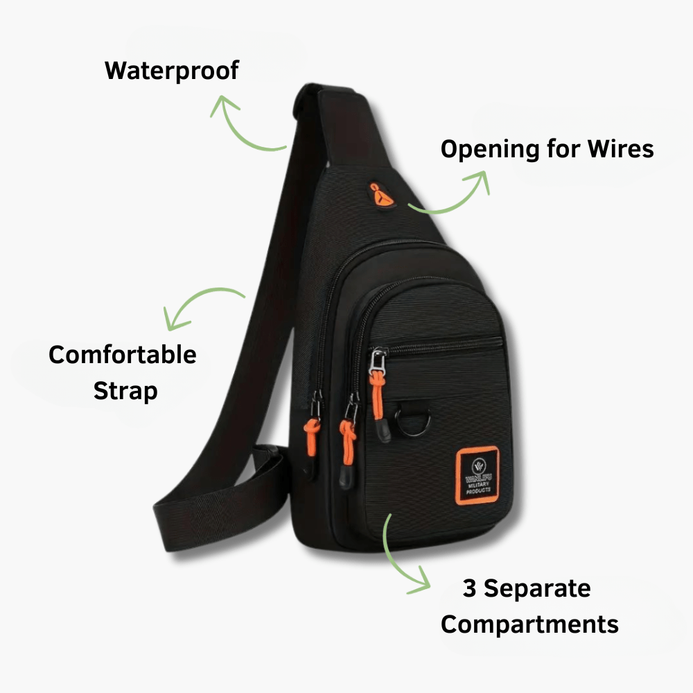 Lightweight Crossbody Bag for Outdoor and Travel Use - Active Peaks