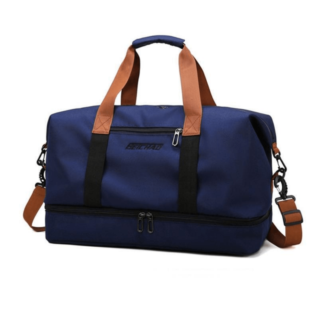 Sports Travel Bag – Durable and Water - Resistant with Separate Shoe Compartment - Active Peaks