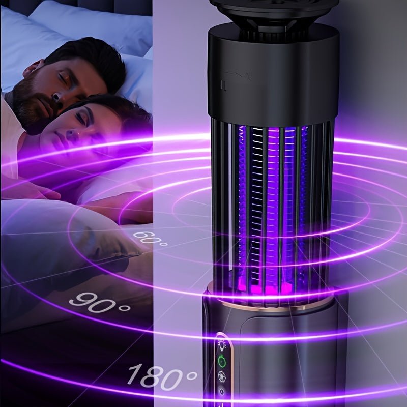 Mosquito Trap Lamp – Lightweight USB - Rechargeable with Dual Light Modes - Active Peaks