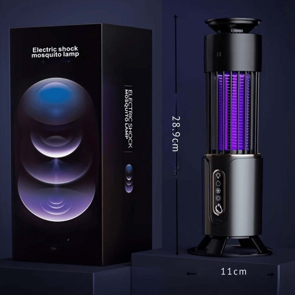 Mosquito Trap Lamp – Lightweight USB - Rechargeable with Dual Light Modes - Active Peaks