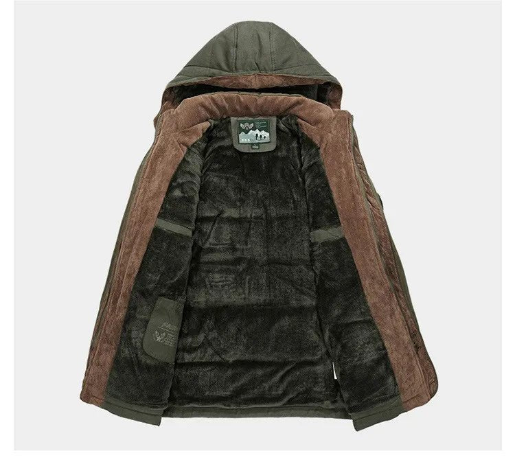 Men’s Insulated Hooded Winter Jacket | Active Peaks - Active Peaks