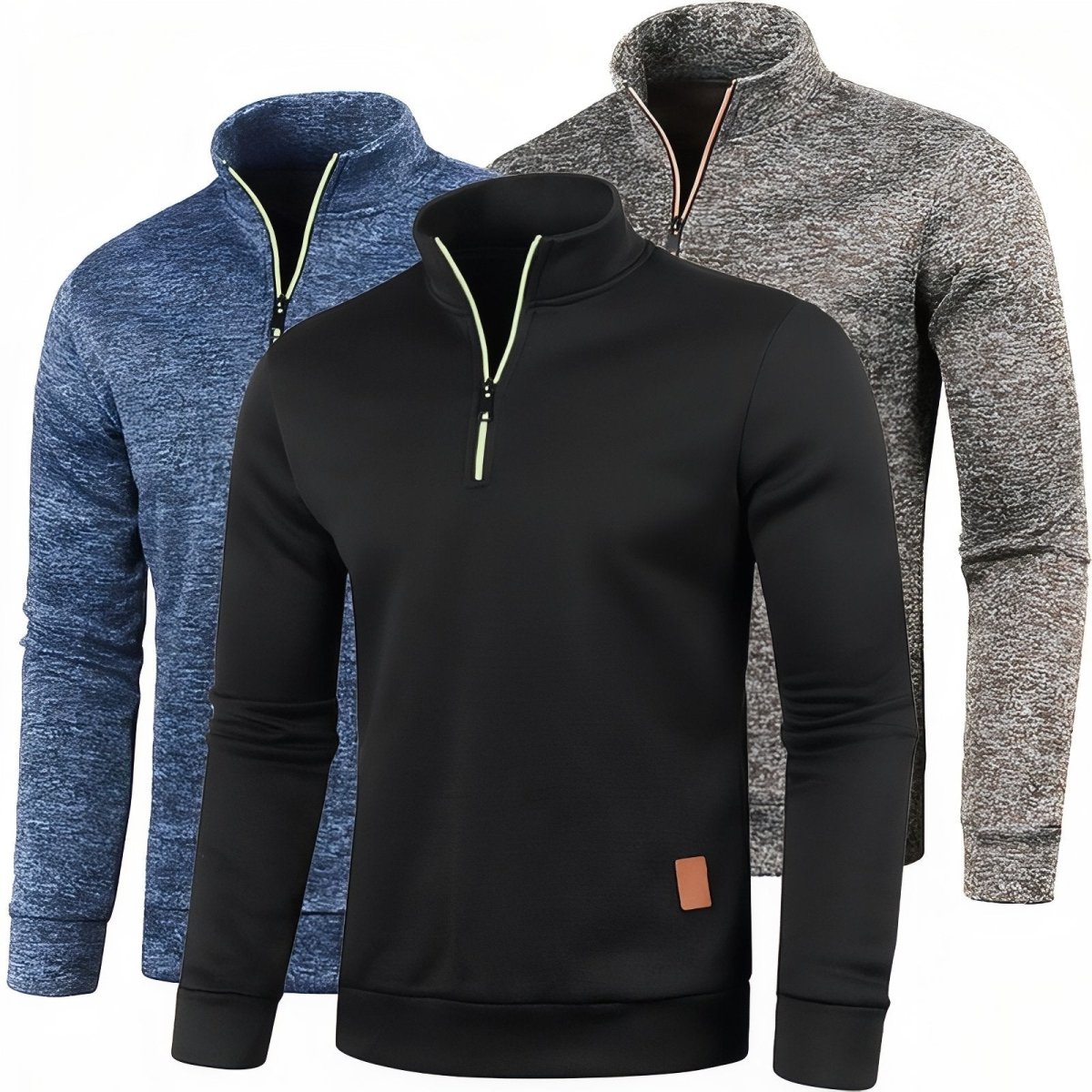 Insulated Hiking Fleece with Zip Neck - Active Peaks