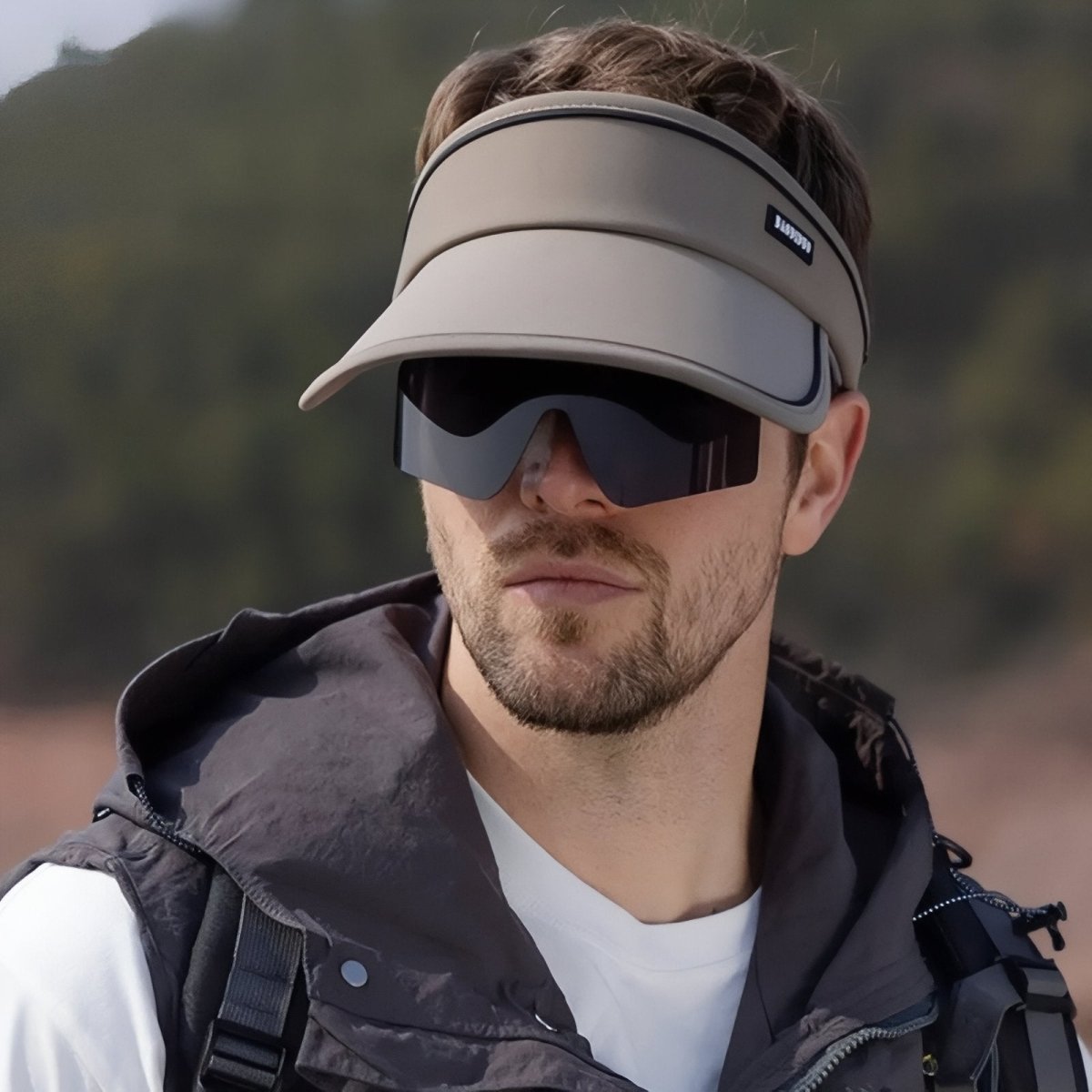 Breathable Hiking Cap with Integrated Visor and Sunglasses | Active Peaks - Active Peaks