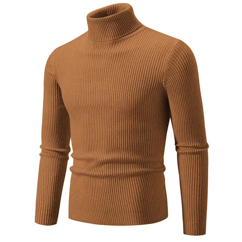 Men’s Ribbed Turtleneck Sweater | Active Peaks - Active Peaks