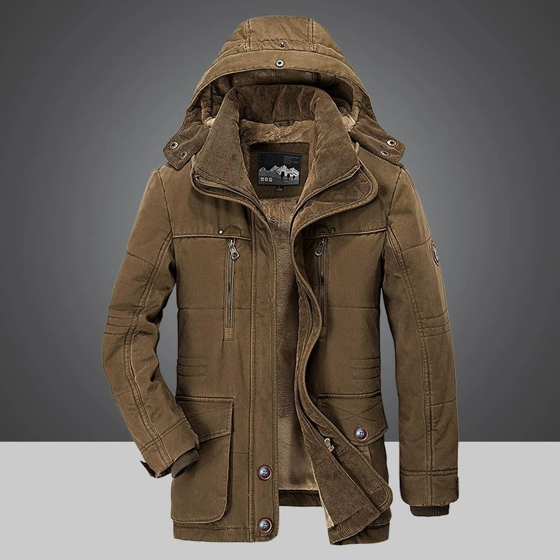 Men’s Insulated Hooded Winter Jacket | Active Peaks - Active Peaks