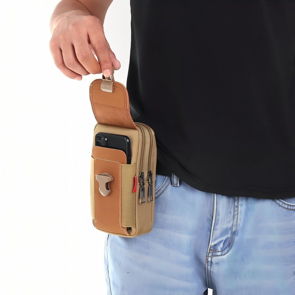 Durable Compact Hiking Pouch with Belt Attachment | Active Peaks - Active Peaks