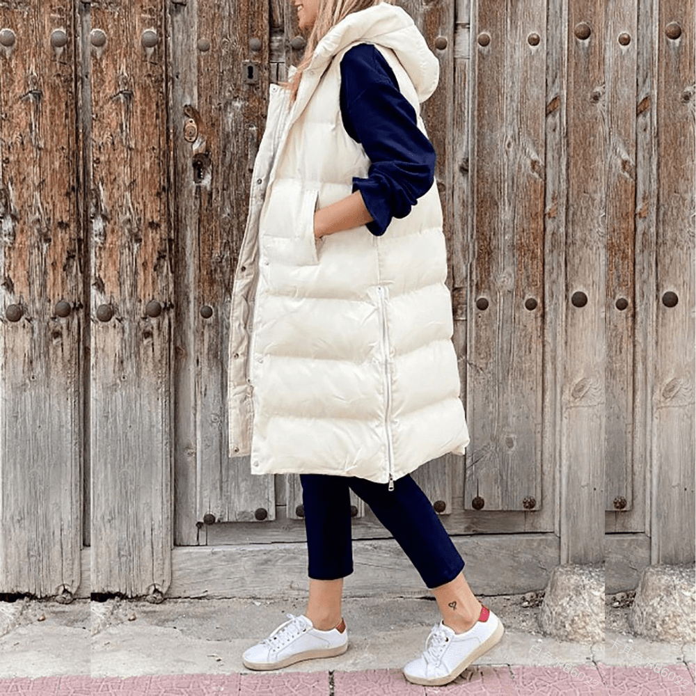 Long Padded Puffer Vest | Active Peaks - Active Peaks