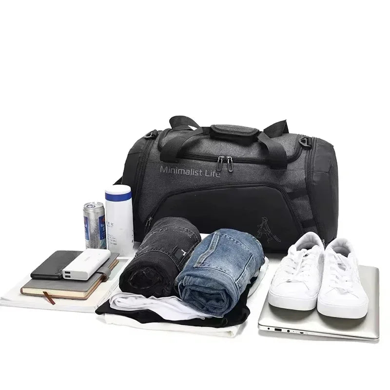 Water - Resistant Training Duffel Bag with Multiple Compartments | Active Peaks - Active Peaks